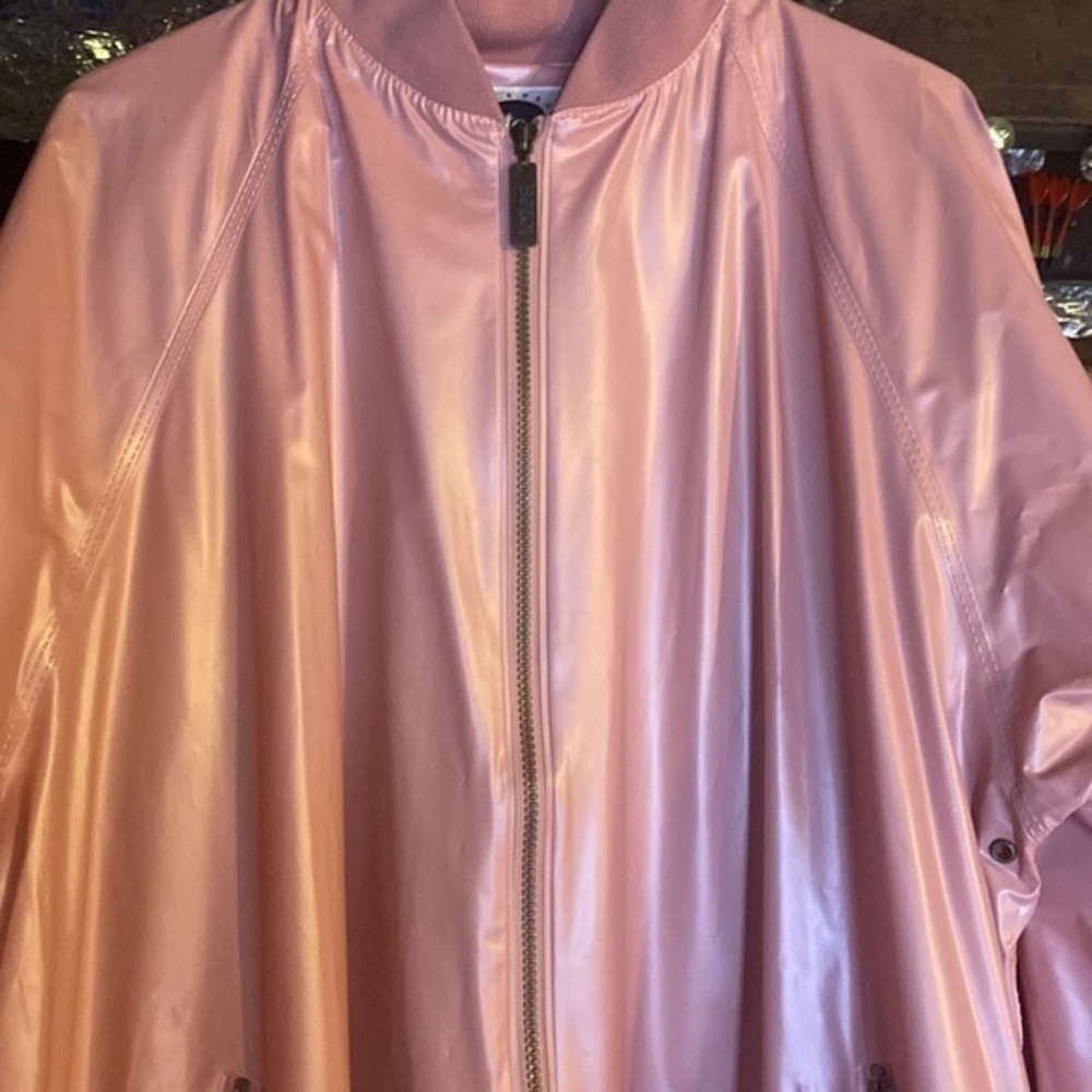 Vintage Totes Pink Raincoat M/L NWT - Picture 11 of 14